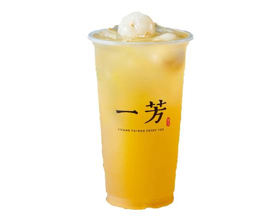 Order Lychee Aloe Sago / 荔枝蘆薈甘露  food online from Yifang Taiwan Fruit Tea store, SF on bringmethat.com