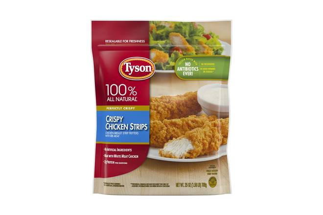 Order Tyson Crispy Chicken Strips 25OZ food online from KWIK TRIP #615 store, North Mankato on bringmethat.com