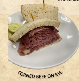 Order Corned Beef on Rye Sandwich food online from The Big Egg store, North Olmsted on bringmethat.com