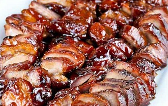 Order 05. BBQ Pork Tenderloin food online from King Wok Gourmet Asian store, Chicago on bringmethat.com