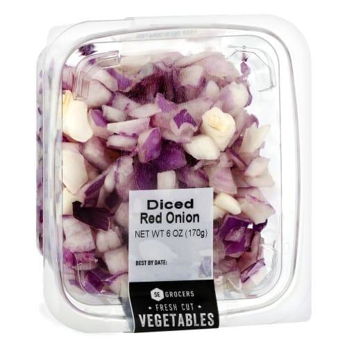 Order Se Grocers · Diced Red Onion (6 oz) food online from Winn-Dixie store, Long Beach on bringmethat.com