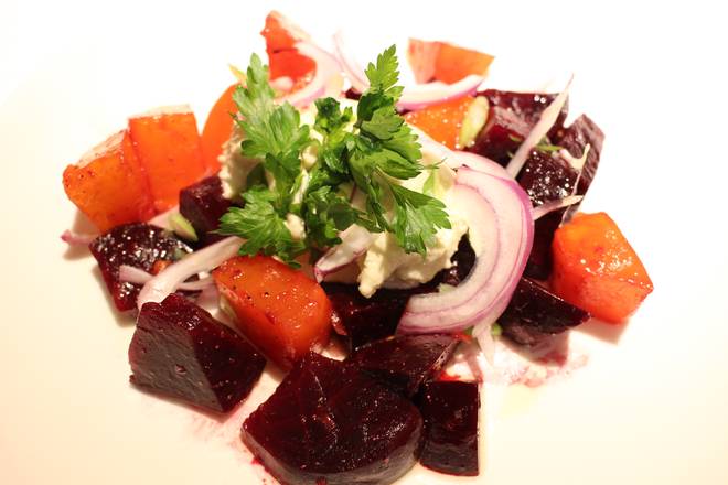 Order Roasted Beets Salad food online from Avra Beverly Hills store, Beverly Hills on bringmethat.com