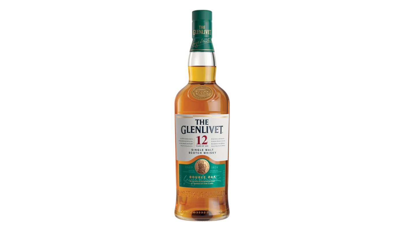Order The Glenlivet Single Malt Scotch Whisky 12 Year 750mL food online from Circus Liquor store, Los Angeles on bringmethat.com