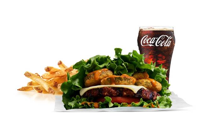 Order Single Beyond™ Wraptor Burger Combo food online from Carl Jr. store, Elk Grove on bringmethat.com