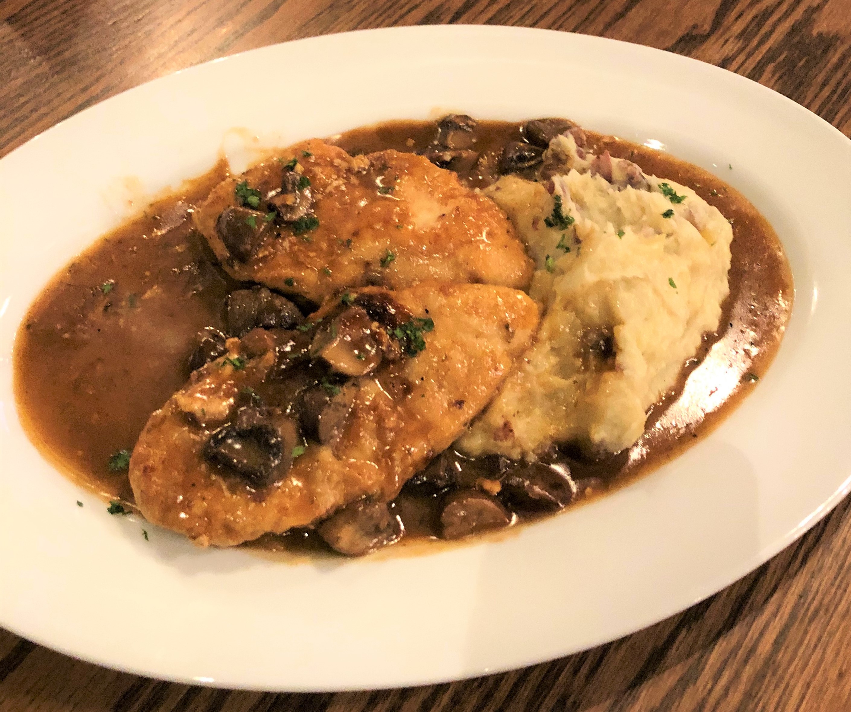 Order Veal Marsala Special food online from Sobella Cucina store, Glenview on bringmethat.com