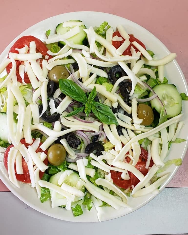 Order House Salad - Small food online from Caffe Catania Pizzeria & Pasta store, Copiague on bringmethat.com