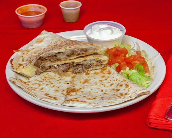 Order Chicken Quesadilla food online from Raymond's Tacos store, Chicago on bringmethat.com