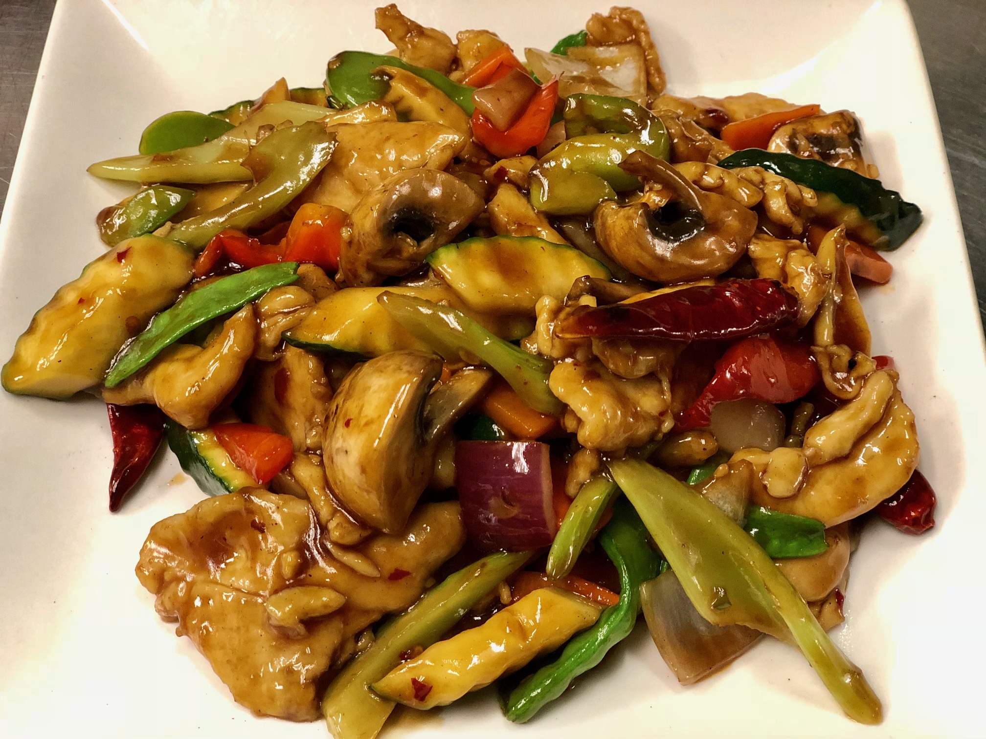 Order Szechuan Hot Wok Dish food online from Zume Asian Cuisine store, Denver on bringmethat.com
