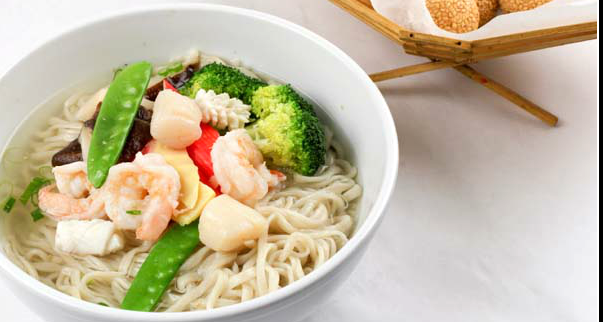 Order C113. Seafood Noodle Soup food online from Potsticker House store, Chicago on bringmethat.com