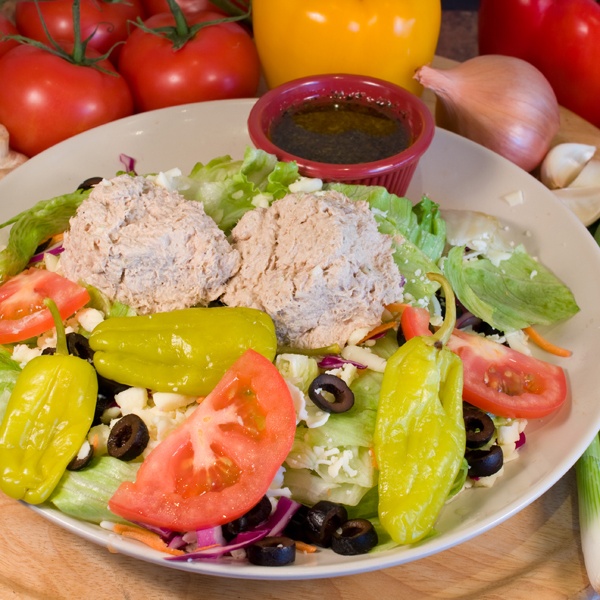 Order Tuna Salad food online from Ameci Pizza & Pasta store, Woodland Hills on bringmethat.com