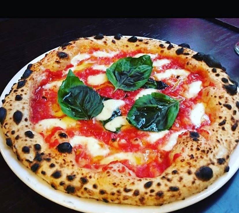 Order Margherita Pizza - Individual 12'' food online from Basil Brick Oven Pizza store, Astoria on bringmethat.com
