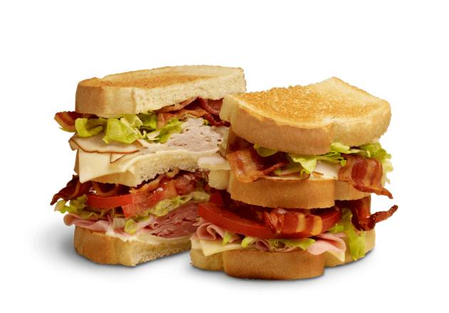 Order Club Sandwiches - Turkey & Ham food online from Wawa 200 store, Chalfont on bringmethat.com
