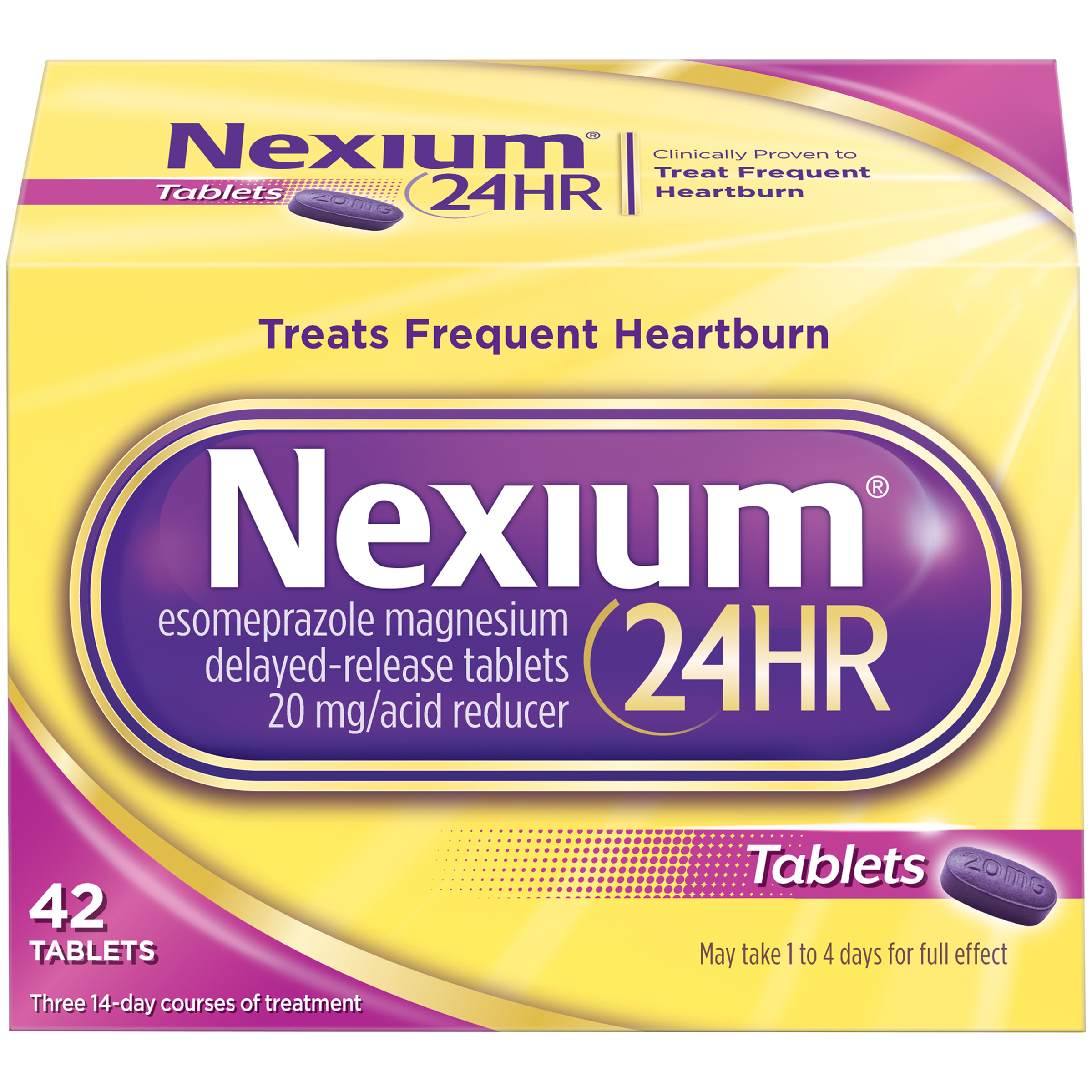 Order Nexium 24HR Delayed Release Heartburn Relief Tablets - 42 ct food online from Rite Aid store, SUFFOLK on bringmethat.com