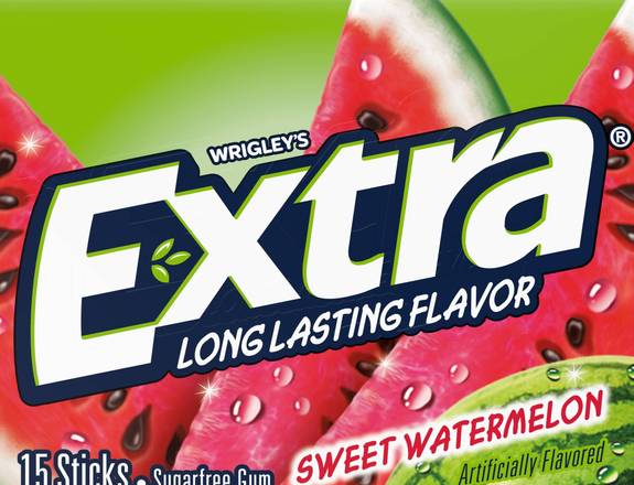 Order Extra /Gum -watermelon  food online from Abc Discount Store store, San Diego on bringmethat.com