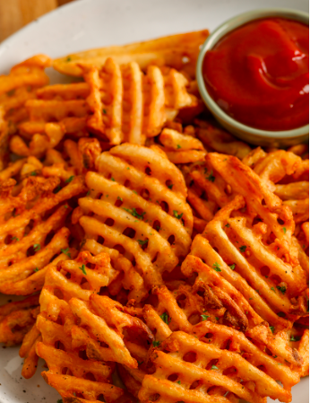 Order Waffle Fries food online from Gold Leaf Pastry Shop store, Linden on bringmethat.com