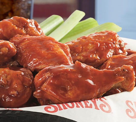 Order Shoney's Wings (6 Pc) food online from Shoney's Restaurant store, Powell on bringmethat.com