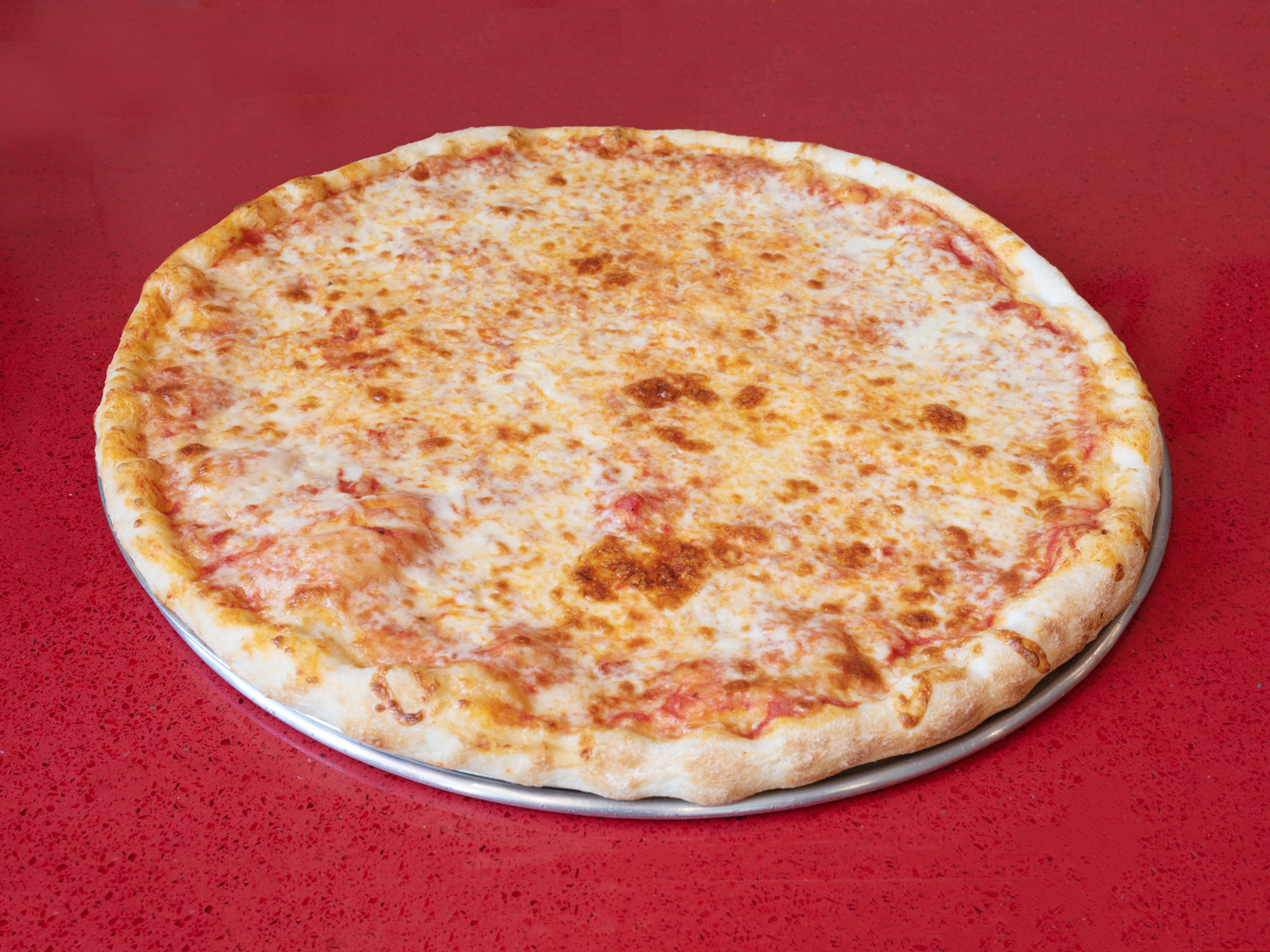 Order Extra Large 18" Regular Pie food online from Michael & Sons Italian Food & Pizza store, Flushing on bringmethat.com