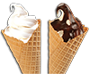 Order Vanilla Waffle Cones food online from Spangles store, Wichita on bringmethat.com