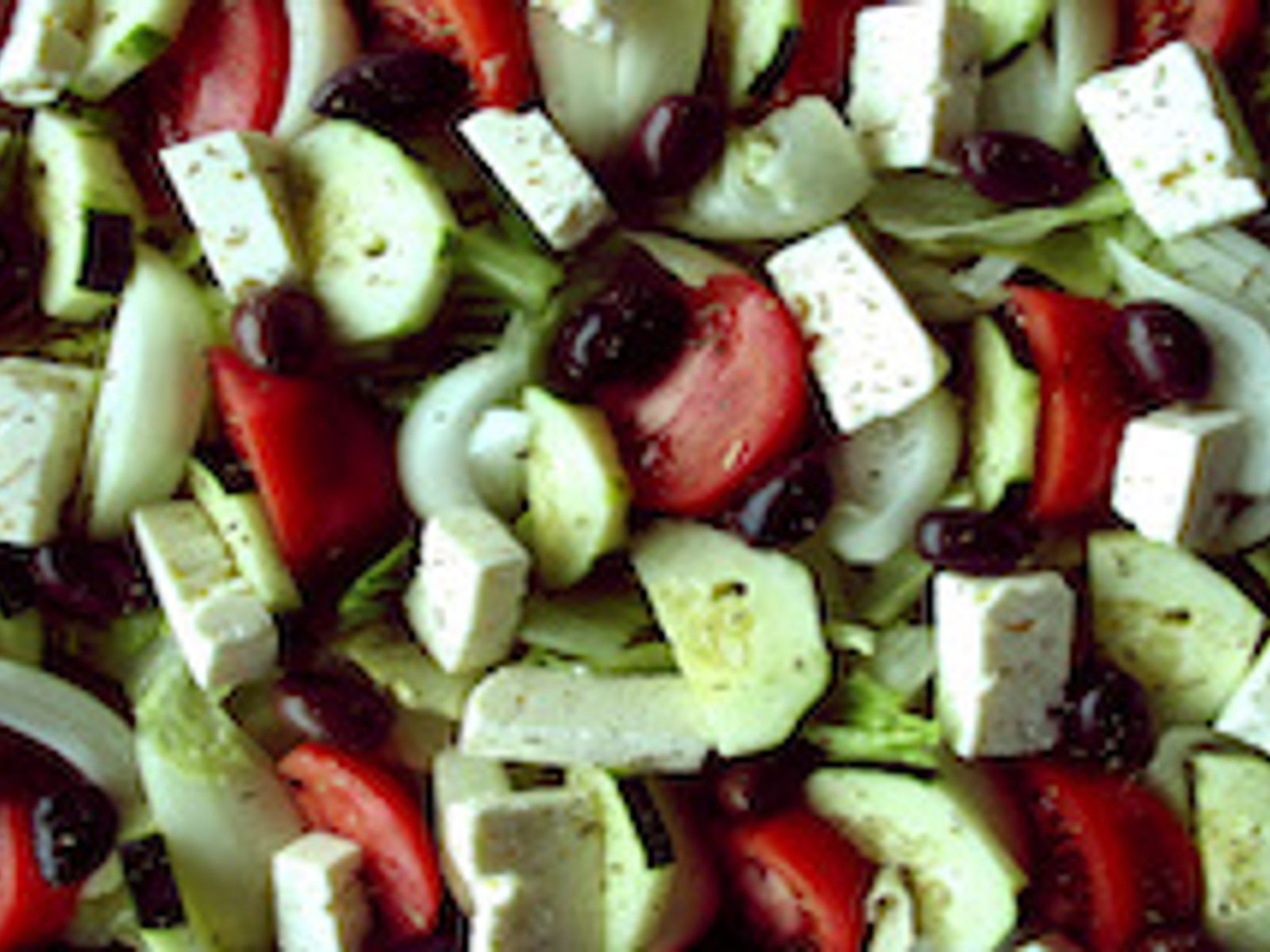 Order Greek Salad food online from Squabs Gyros store, Melrose Park on bringmethat.com