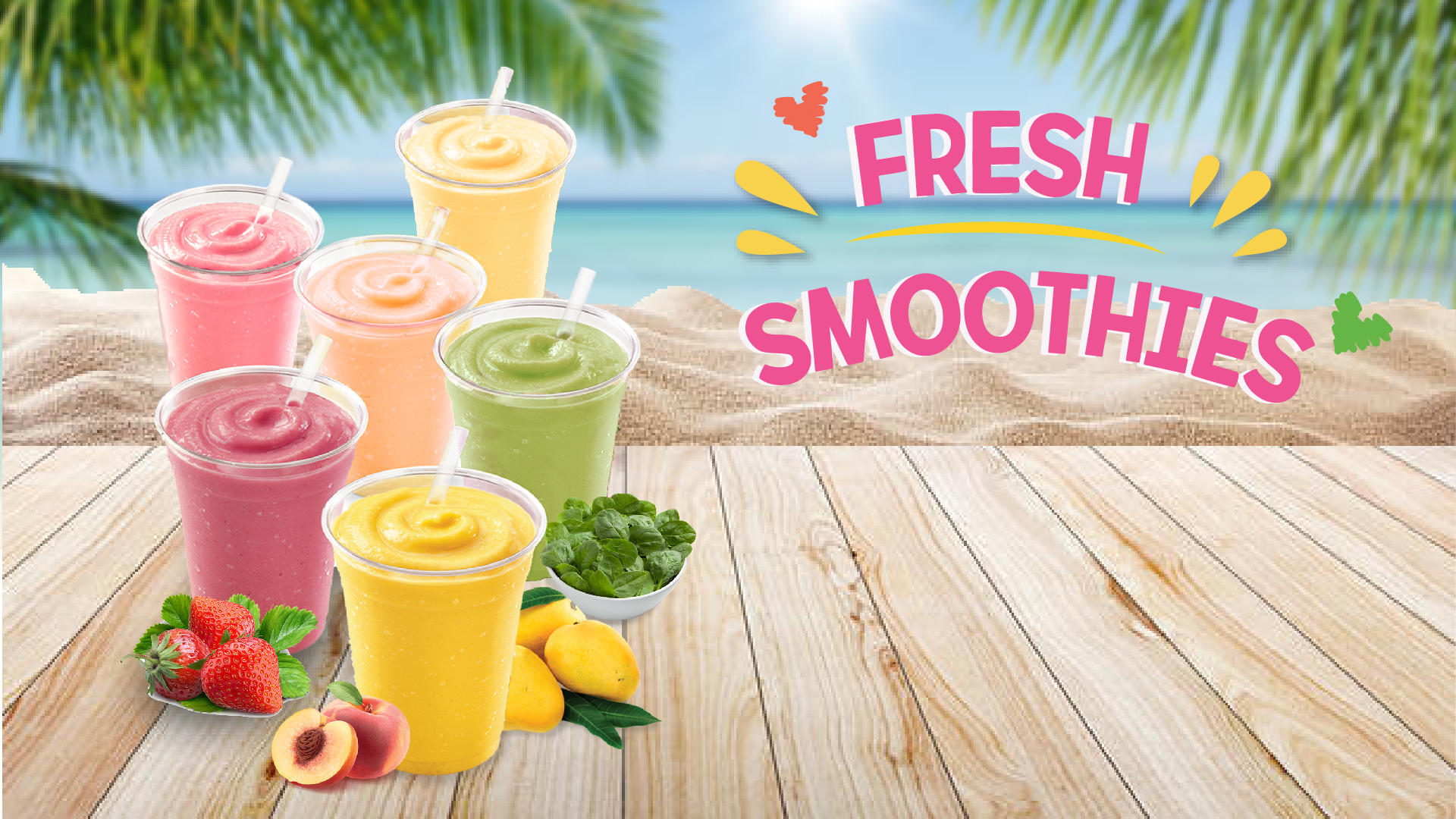 Order Strawberry Smoothie food online from Anise Pho store, Raleigh on bringmethat.com
