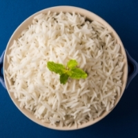 Order Gourmet Basmati Rice (GF/V) food online from Rajput Indian Cuisine store, Suffolk on bringmethat.com
