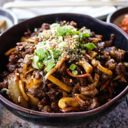 Order Tenraku Beef Bowl food online from Ten-Raku store, Los Angeles on bringmethat.com