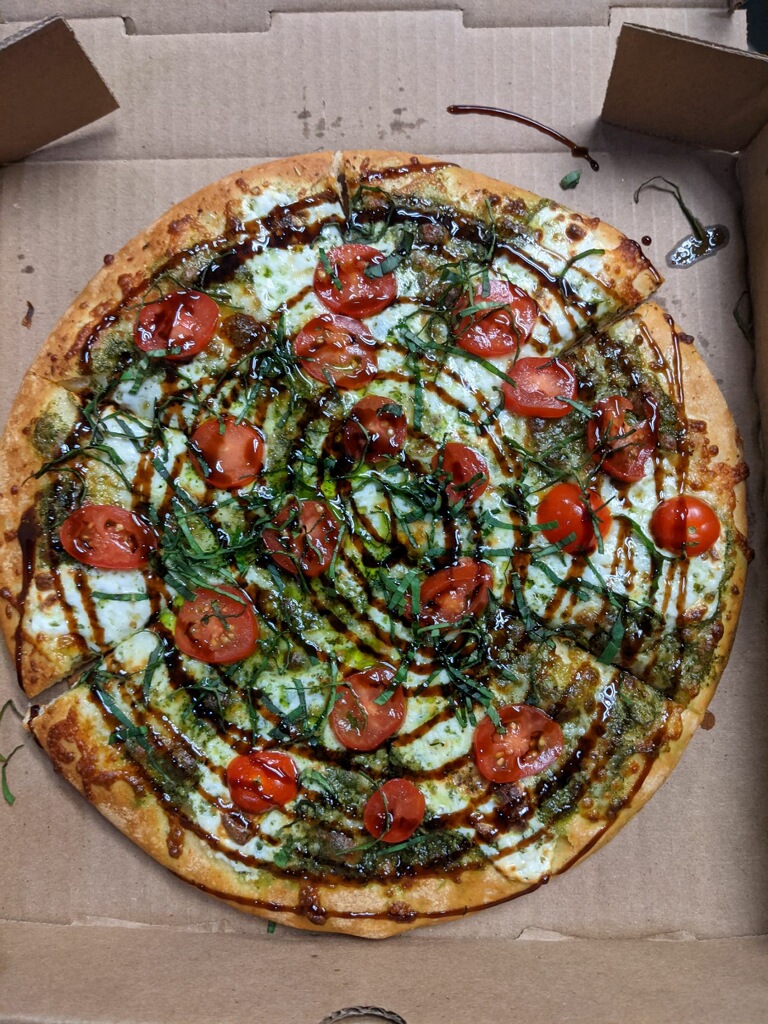 Order Caprese Pizza food online from Loveverona Pizza & Pasta store, Portland on bringmethat.com