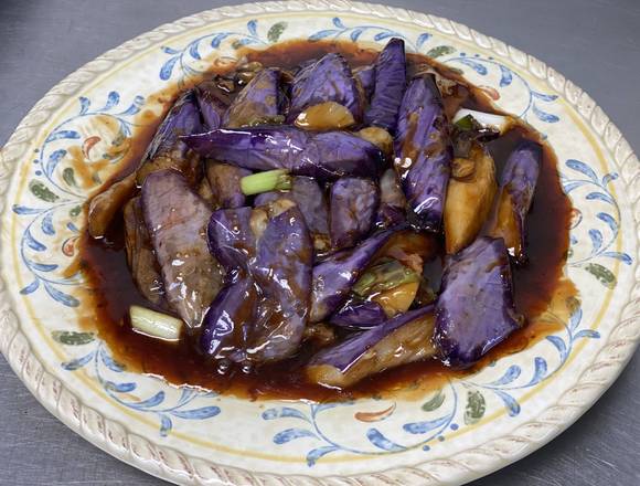 Order CN14. Eggplant with Garlic Sauce 魚香茄子 food online from Uncle Chen's Chinese Restaurant store, State College on bringmethat.com