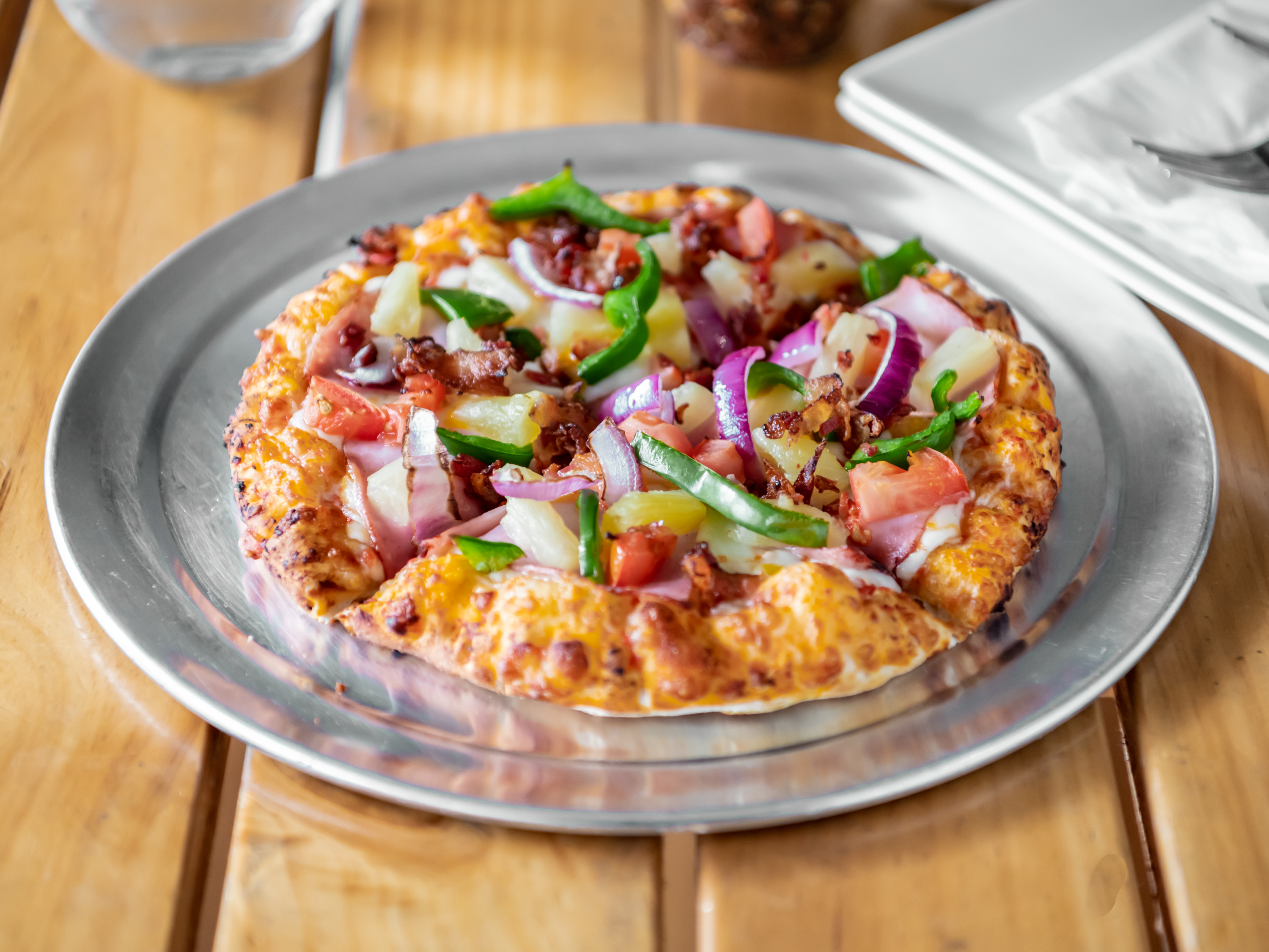 Order Sweet Hawaiian Pizza food online from Red Tomato Pizza House store, Berkeley on bringmethat.com