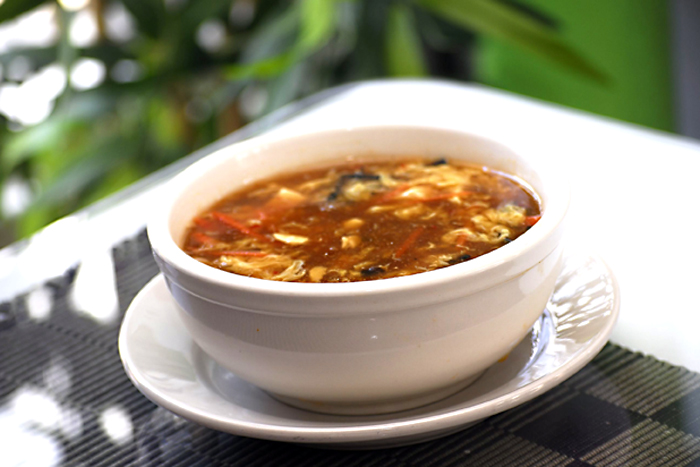 Order 10. Hot and Sour Soup Special food online from Chang Pai store, Jamaica on bringmethat.com