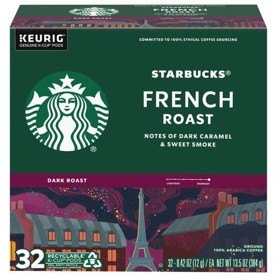 Order Starbucks French Roast Coffee, K-Cup Pods, 32 CT food online from Cvs store, ARCADIA on bringmethat.com
