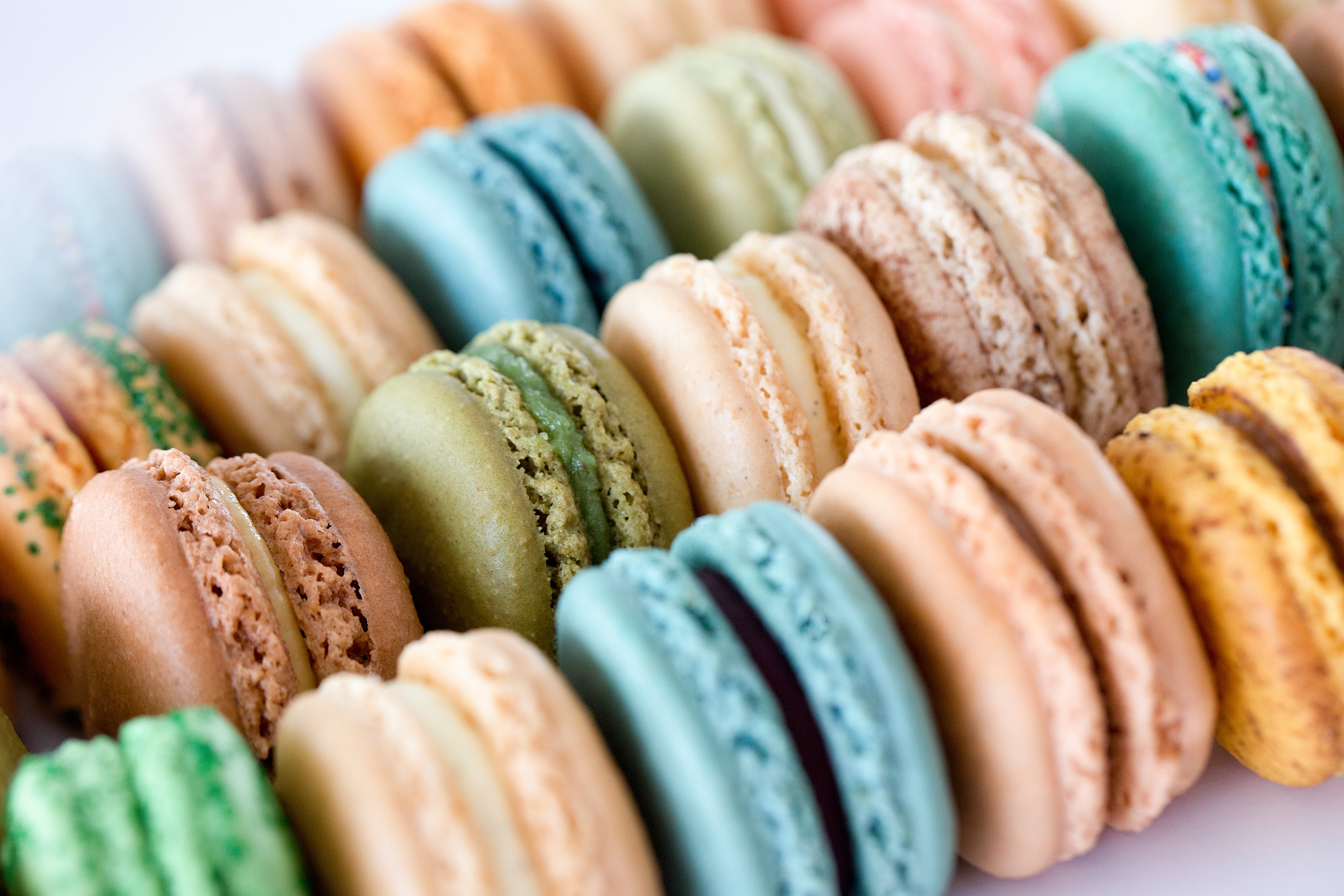 Order Classic Box of 24 Macarons food online from Le Macaron French Pastries store, Laguna Beach on bringmethat.com