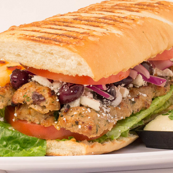 Order B2 Sicilian Kabob Sandwich food online from Zamani Mediterranean Grill store, Spring on bringmethat.com
