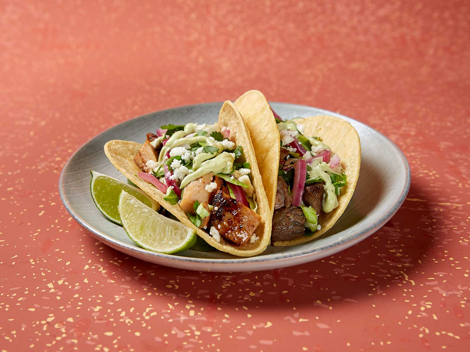 Order 2 Three Amigos Tacos food online from Moe's Southwest Grill store, Knoxville on bringmethat.com
