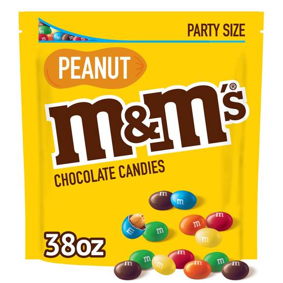 Order M&M'S Peanut Milk Chocolate Candy, Party Size, 38 oz Bag food online from Cvs store, FALLON on bringmethat.com