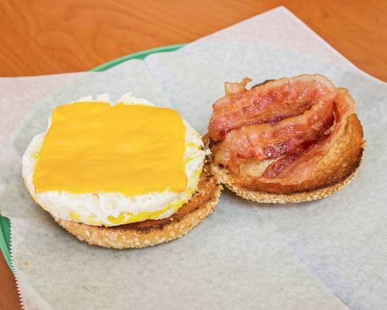Order Bacon, Egg, & Cheese food online from K Coffee House store, Berkeley on bringmethat.com
