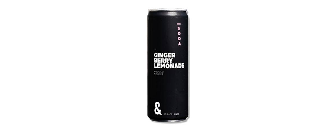 Order GINGER BERRY LEMONADE SODA food online from &Pizza store, Richmond on bringmethat.com