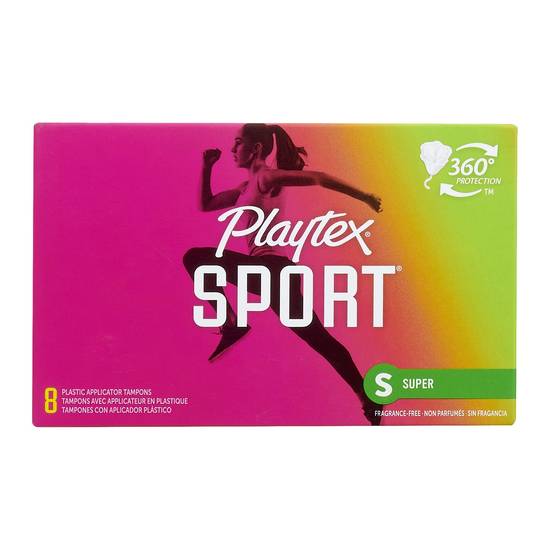 Order Playtex Sport Super - 8 Pack food online from Sheetz store, Conover on bringmethat.com
