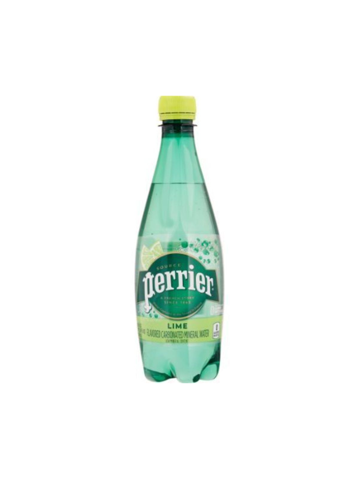 Order Perrier Sparkling Water Lime (16.9 oz) food online from Light Speed Market store, Los Angeles on bringmethat.com