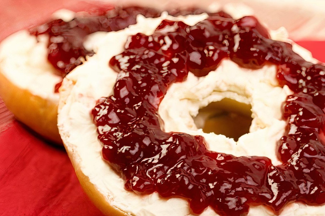 Order Bagel with Butter and Jelly  food online from Sinbad Cafe & Grill store, Secaucus on bringmethat.com