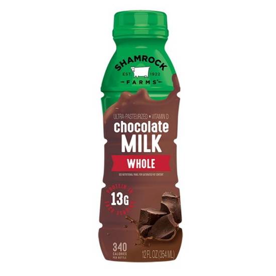 Order Shamrock Farms Chocolate Milk food online from Fastbreak Convenience Store store, Jackson County on bringmethat.com