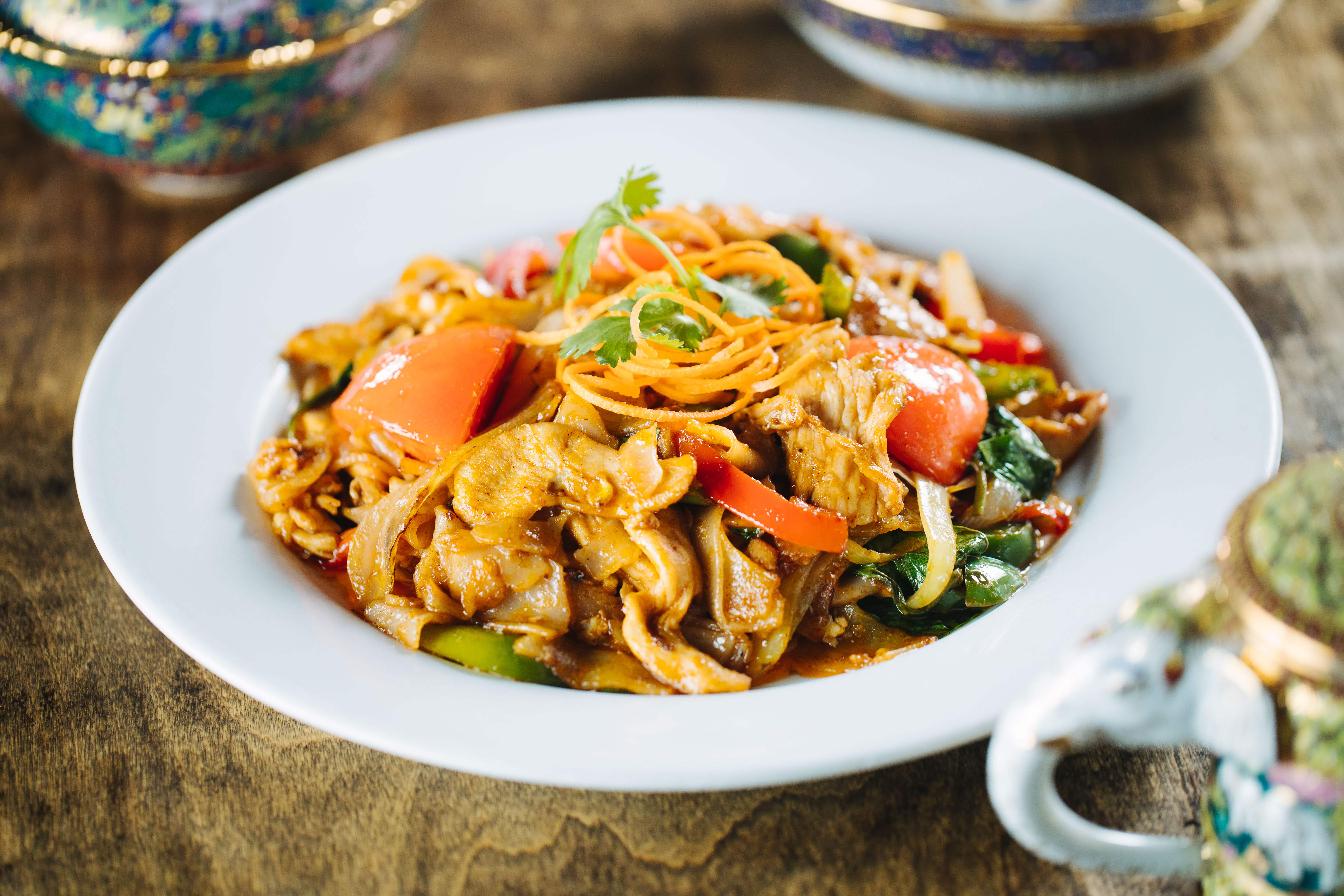 Order Pad Kee Mow Noodles food online from Si Lom store, Dallas on bringmethat.com