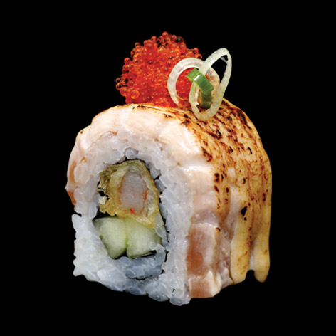 Order Golden Drango Roll (8pcs) food online from Sushi Gogo store, Alameda on bringmethat.com