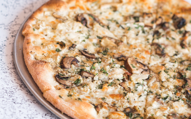 Order Fresh Mushroom and Roasted Cauliflower Pizza food online from Otto Pizza store, Brookline on bringmethat.com