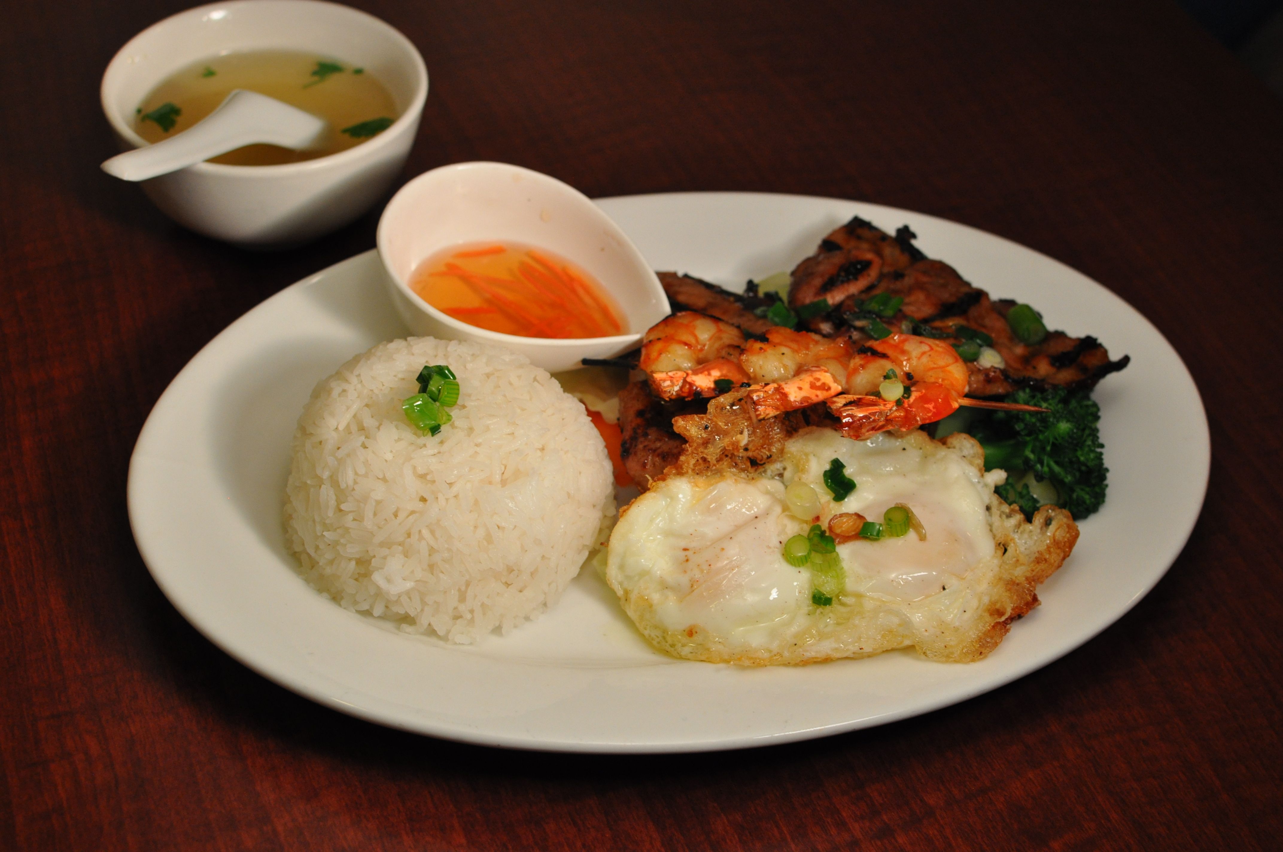 Order D1. Special Rice Combination food online from Dang Vietnamese Restaurant store, Bend on bringmethat.com