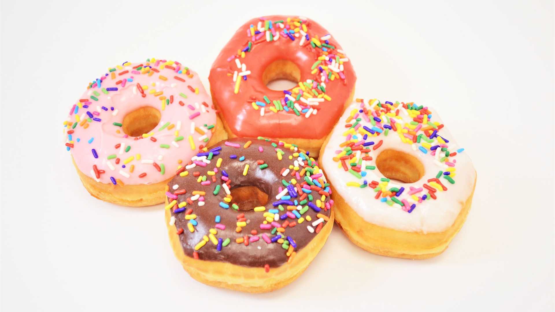 Order Assorted Sprinkle Donut food online from Shipley Do-Nuts store, Clarksville on bringmethat.com