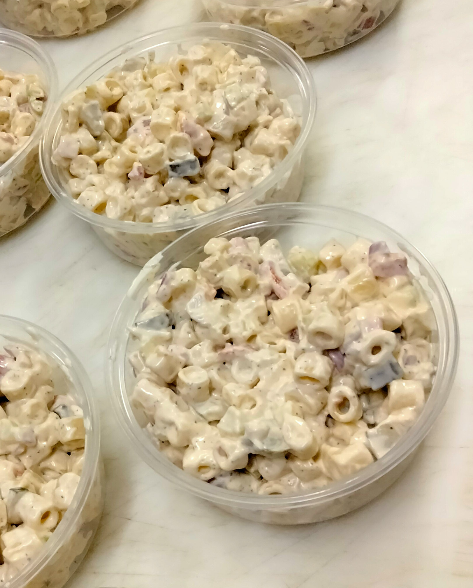 Order Macaroni Salad food online from Savage Spirits & Deli store, Paso Robles on bringmethat.com