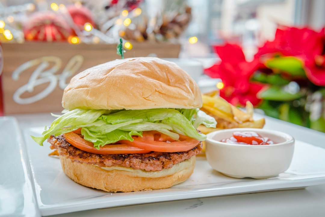 Order Turkey Burger food online from All About Burger store, Arlington on bringmethat.com