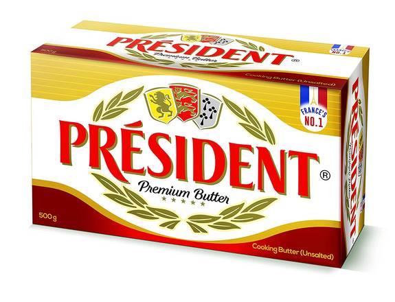 Order President Unsalted Butter Sticks food online from Deerings Market store, Traverse City on bringmethat.com