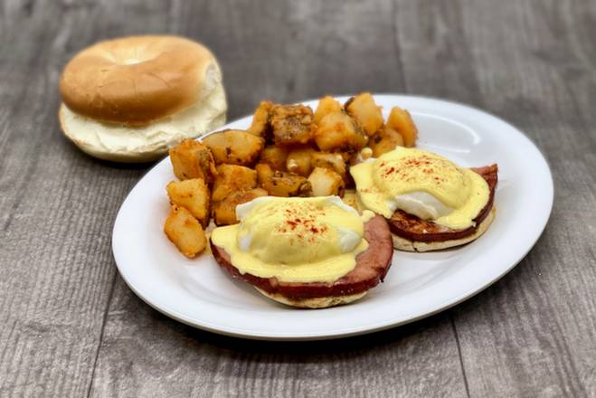 Order Eggs Benedict food online from Roasters n Toasters store, Miami on bringmethat.com